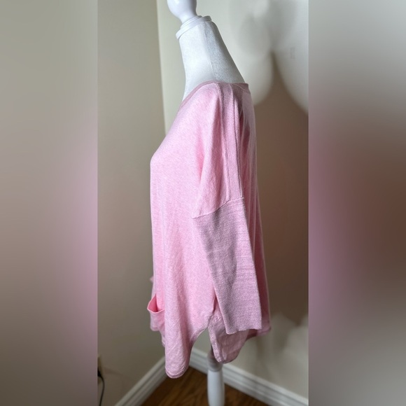 Lilly Pulitzer Cobo Coolmax Sweater Heathered Pink Tropic Tint Size XS - Picture 3 of 10